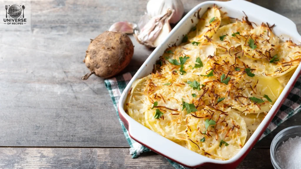 scalloped potatoes recipe with cheese powder